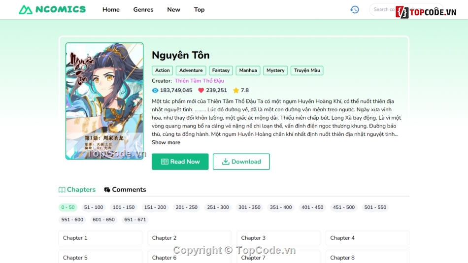 Web đọc truyện,truyện tranh,share code web truyện tranh,web đọc truyện tranh,share code web,share code web đọc truyện tranh full chức năng
